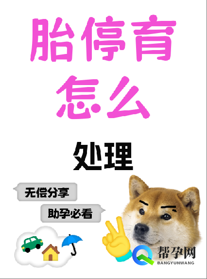 胎停育怎么处理