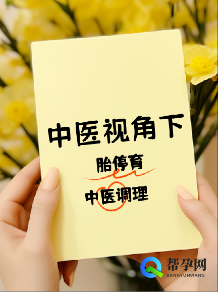 中医视角下胎停育的成因与调理
